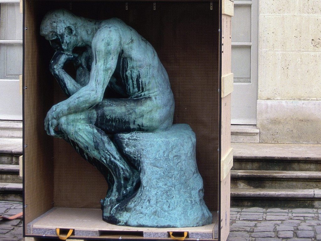 Thinking Inside the Box, Auguste Rodin